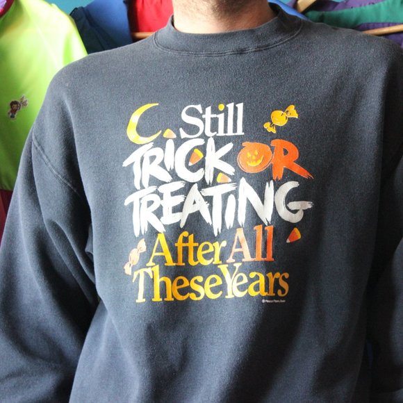 Vintage Other - Vintage Halloween “Still Trick n Treating" Sweater